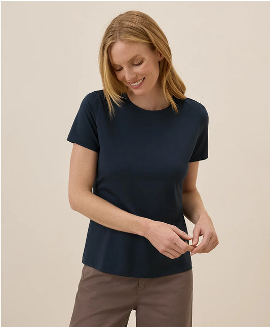 clearance luxe stretch jersey slim tee
