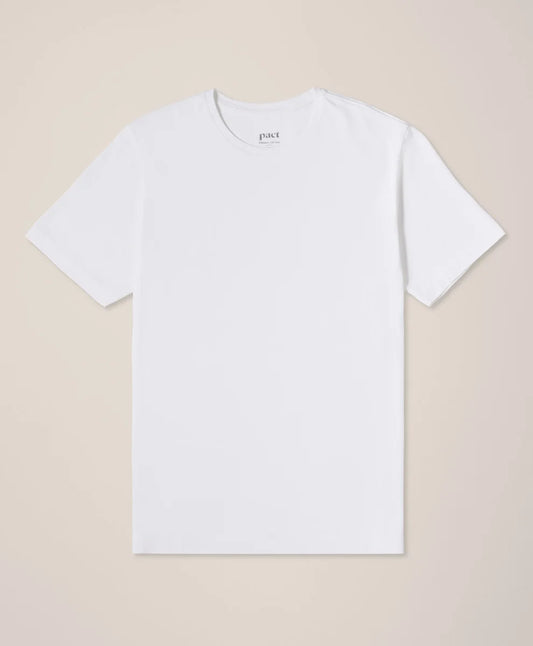 luxe essential classic fit crewneck tee