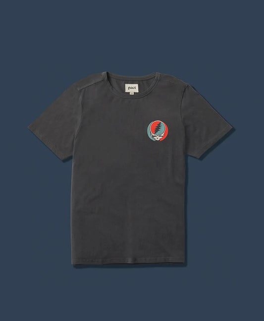 grateful dead x pact graphic tee