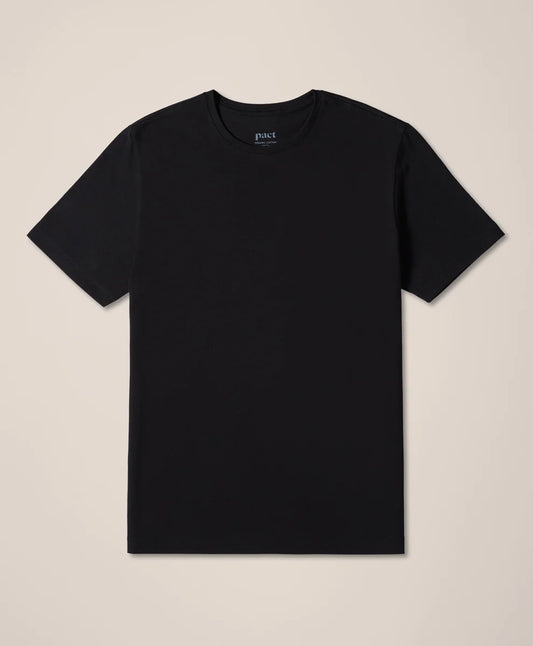 luxe essential classic fit crewneck tee