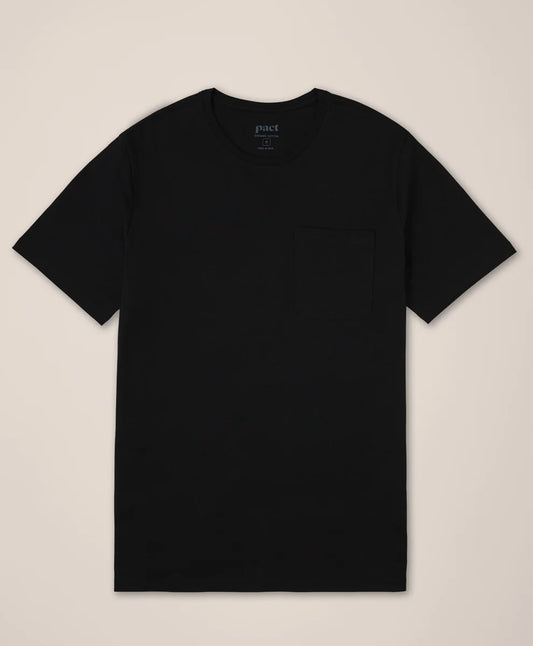 softspun essential pocket crew tee