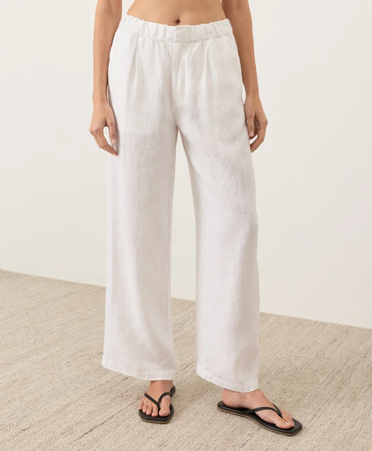 clearance linen easy trouser pant