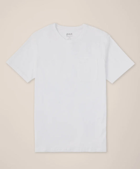 softspun essential pocket crew tee