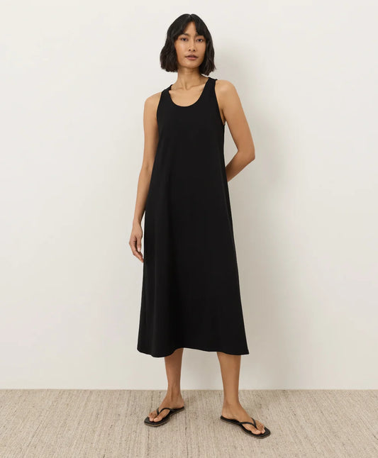 fit & flare relaxed tank dress
