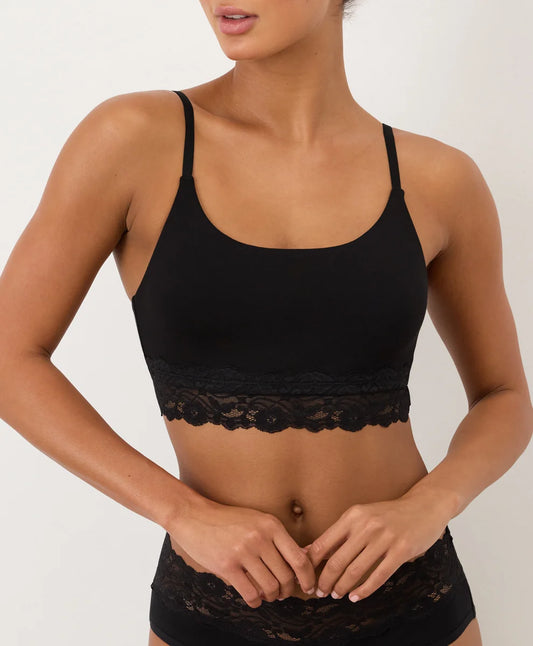 lace modern scoop bralette